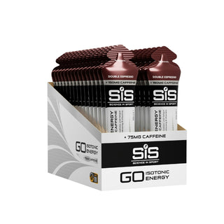 SIS Go Plus Caffeine Gel 60ML 30 Pack - Double Espresso