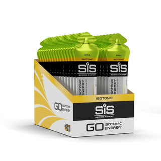 SIS Go Plus Isotonic Energy Gel 60ML 30 Pack - Apple