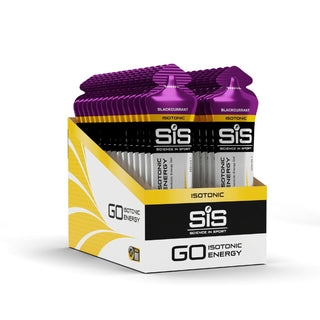 SIS Go Plus Isotonic Energy Gel 60ML 30 Pack - Blackcurrant