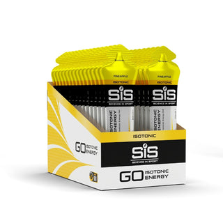 SIS Go Plus Isotonic Energy Gel 60ML 30 Pack - Pineapple