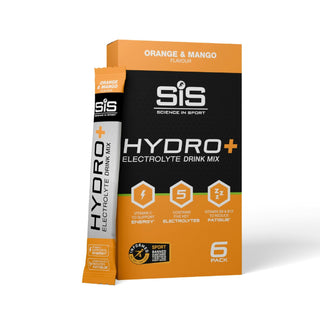 SIS Powder Hydro+ Electrolyte Drink Mix 4.1G 6 Pack - Orange & Mango