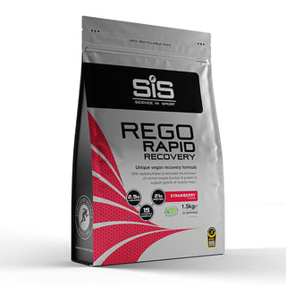 SIS Rego Rapid Recovery Resealable Pouch 1.5KG - Strawberry