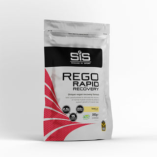 SIS Rego Rapid Recovery Resealable Pouch 500G - Vanilla