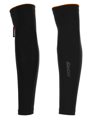 Santini Vega Multi Wind Proof/Rain Res Arm Warmers - Black
