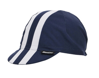 Santini Summer Cycling Cap - Blue/White