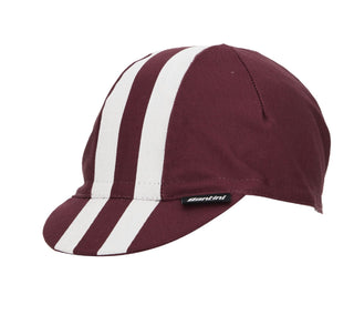 Santini Summer Cycling Cap - Burgundy