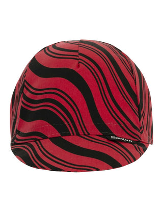 Santini Kinetic Cycling Cap - Red