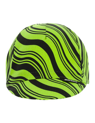 Santini Kinetic Cycling Cap - Fluro Green