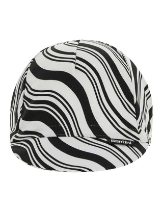 Santini Kinetic Cycling Cap - White