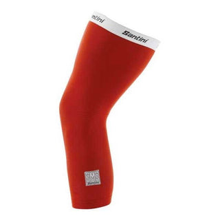 Santini Totum Knee Warmers - Red