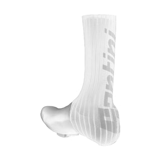 Santini Madss Aero Shoe Covers - White