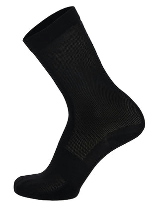 Santini Puro High Prof Cycling Socks - Black