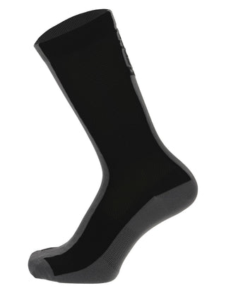 Santini Puro High Prof Cycling Socks - Black Nero