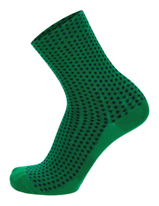 Santini Sfera Medium Profile Socks - Green
