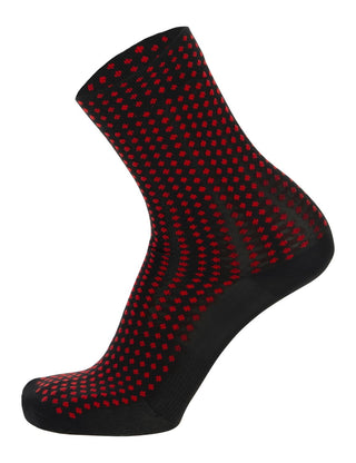 Santini Sfera Medium Profile Socks - Red