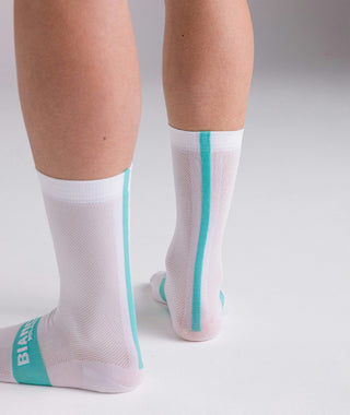 Santini Bianchi Classic Socks - White