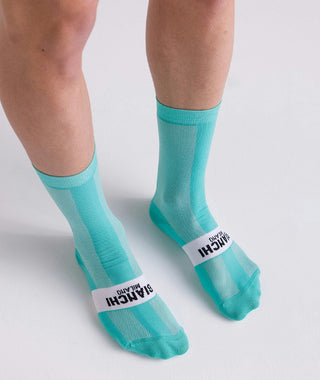 Santini Bianchi Classic Socks - Celeste