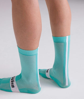 Santini Bianchi Classic Socks - Celeste