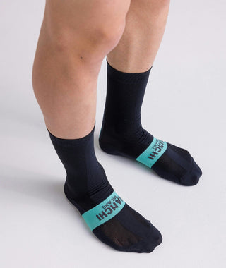 Santini Bianchi Classic Socks - Black