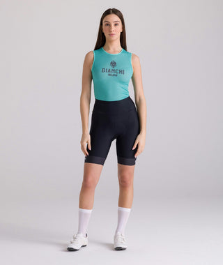 Santini Bianchi Core Sleeveless Baselayer - Celeste