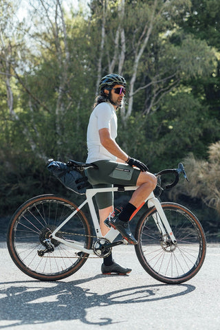 Santini Gravel C3 Chamois Bib-Shorts - Military