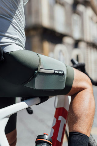 Santini Gravel C3 Chamois Bib-Shorts - Military
