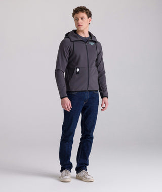 Santini Bianchi Fan Men's Hoodi - Grey