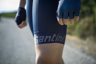 Santini Impact Crash Protection Bib-Shorts - Black