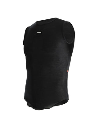 Santini Dry Sleeveless Baselayer - Black