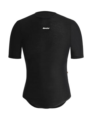 Santini Dry Short Sleeve Baselayer - Black Nero