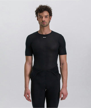 Santini Dry Short Sleeve Baselayer - Black Nero