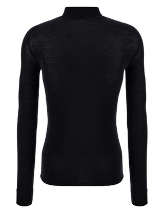 Santini Lana Long Sleeve 4W Wool Baselayer - Black