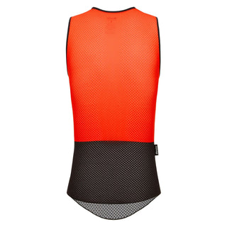 Santini Paris Roubaix Men's Sleeveless Baselayer - Orange/Black