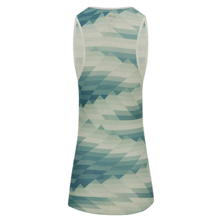 Santini Liege Bastogne Liege Women's Sleeveless Baselayer - White/Green