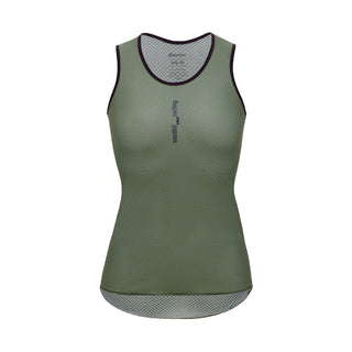 Santini Lieve Women's Sleeveless Baselayer - Green
