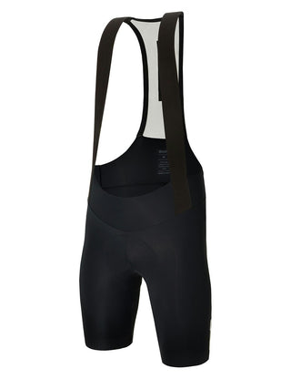 Santini Plush Men's Bib-Shorts Git - Black