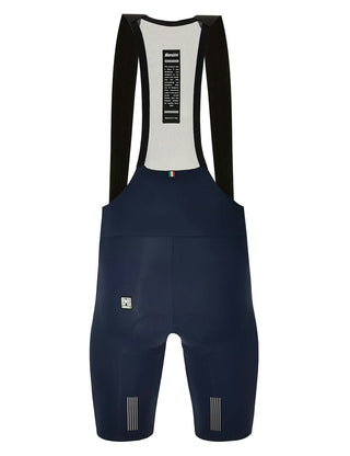 Santini Plush Men's Bib-Shorts Git - Nautica Blue