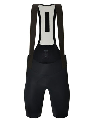 Santini Plush Men's Bib-Shorts Git - Black