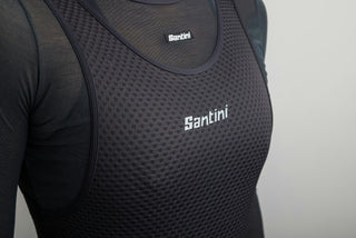 Santini Pure Dye Gil 4W Thermal Women's Bib-Tights - Black