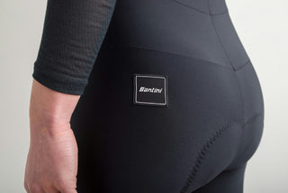 Santini Pure Dye Gil 4W Thermal Women's Bib-Tights - Black