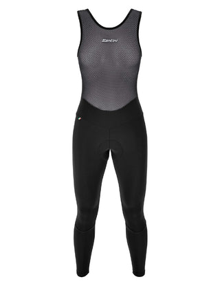 Santini Pure Dye Gil 4W Thermal Women's Bib-Tights - Black