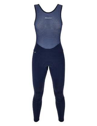 Santini Pure Dye Gil 4W Thermal Women's Bib-Tights - Nautica Blue