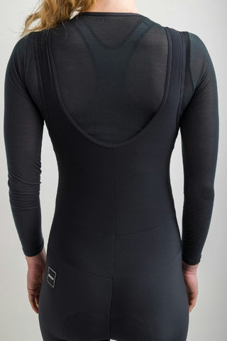 Santini Pure Dye Gil 4W Thermal Women's Bib-Tights - Black