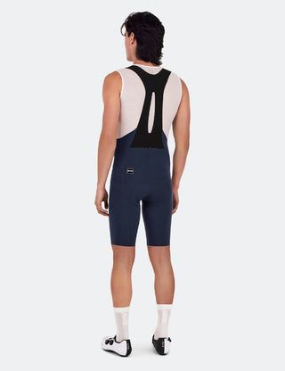Santini Unico Edge Men's Bib-Shorts - Nautica Blue