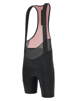 Santini Sleek Raggi C2W Women's Bib-Shorts - Black Nero