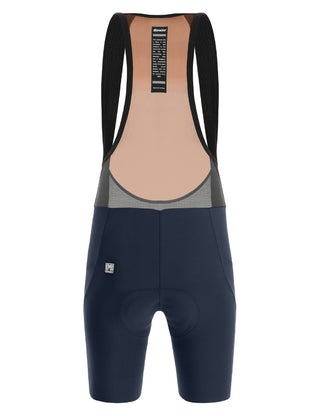 Santini Sleek Raggi C2W Women's Bib-Shorts - Nautica Blue