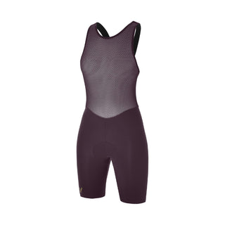 Santini Unico C3W Women's Bib-Shorts - Burgundy