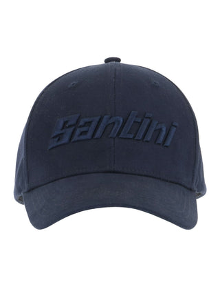 Santini Logo Cotton Caseball Cap - Nautica Blue