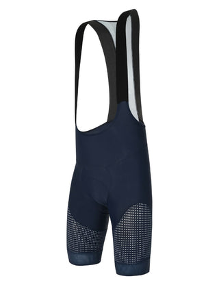 Santini Forza Indoor Training C3 Men's Bib-Shorts - Nautica Blue