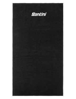 Santini Forza Indoor Training Sweat Towel - Black